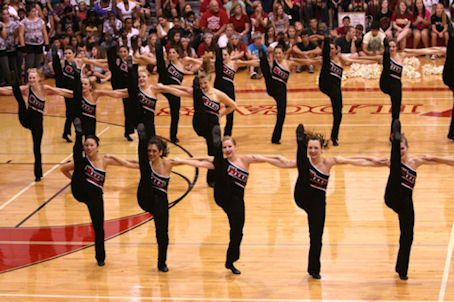 2011 Crimson Cadettes performing
