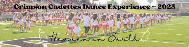 Crimson Cadettes Annual Dance Clinic Come join us for a fun performance