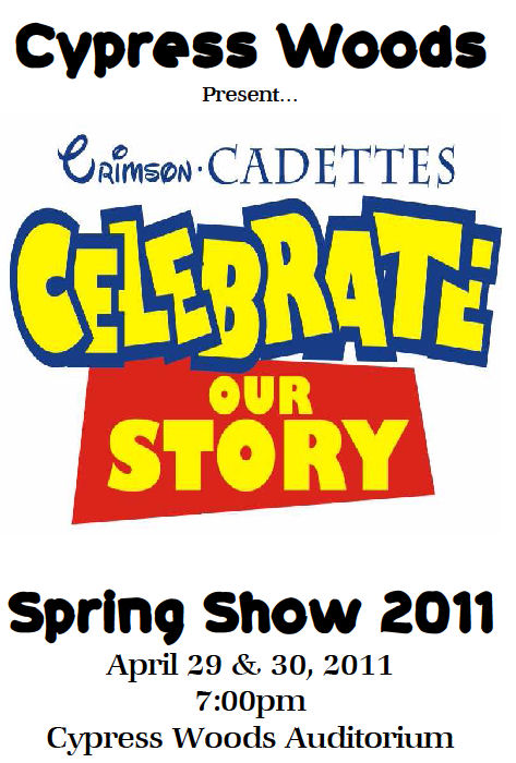 Crimson Cadettes Spring Show April 29 and 30th